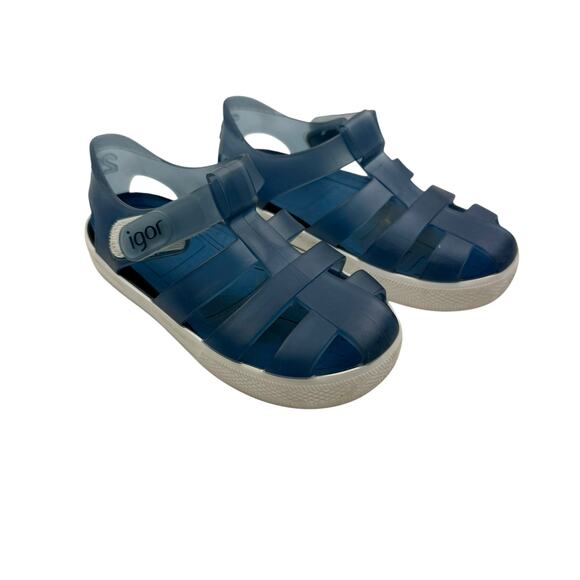 Igor Blue Star Jelly Sandals - Picture 1 of 12
